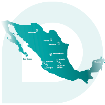 mapa de ubicaciones karri méxico donde están nuestros servicios