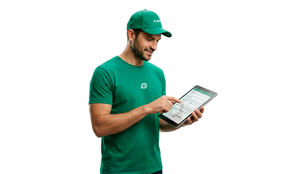 proceso de registro en karri México de modelo de trabajo, conductor sin unidad para repartir paquetes en flotista